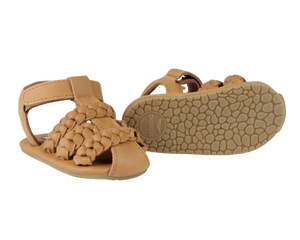 Donsje Baby Sandalen "Pam" Camel Classic Leather