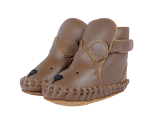Donsje Kapi Classic Booties | Bear | Cognac Classic Leather