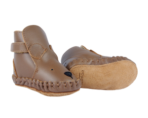 Donsje Kapi Classic Booties | Bear | Cognac Classic Leather
