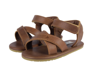 Donsje Baby Sandalen "Tobi" Cognac Classic Leather