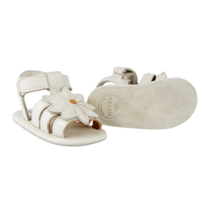 Donsje Baby Sandalen "Tuti Fields Daisy" Off White Leather