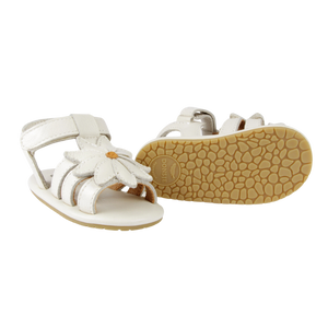 Donsje Baby Sandalen "Tuti Fields Daisy" Off White Leather