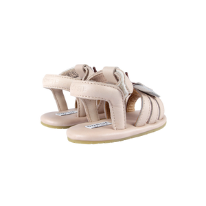 Donsje Baby Sandalen "Tuti Sky Butterfly" | Powder Metallic