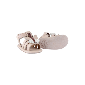 Donsje Baby Sandalen "Tuti Sky Butterfly" | Powder Metallic