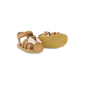 Donsje Baby Sandalen "Duni Sky Bee" | Camel Classic