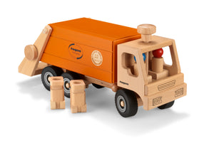 Fagus Müllkipper aus Holz – Recycling-Spielzeug Made in Germany