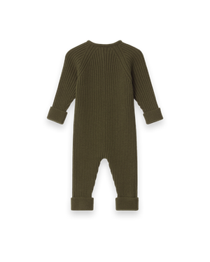 Garbo & Friends Overall Rippenstrick Olive