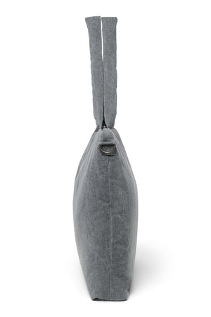 Studio Noos Sac à langer « Denim » | Gris