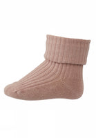 MP Denmark Rib-socken aus Baumwolle Baby Socken | Woodrose