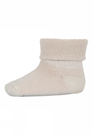 MP Denmark Woll-Babysocken in Ecru