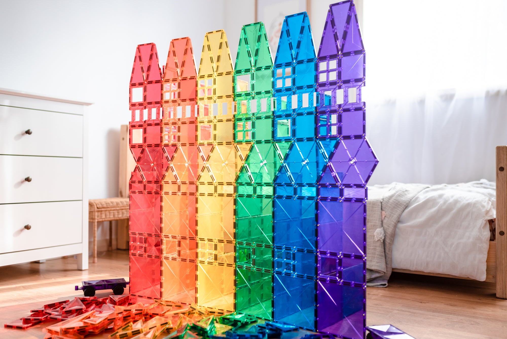 Connetix Magnetbausteine "Rainbow Mega Pack" 212-teilig