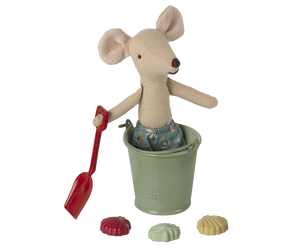 Maileg Strand Set-Schaufel Eimer Muscheln | Maus