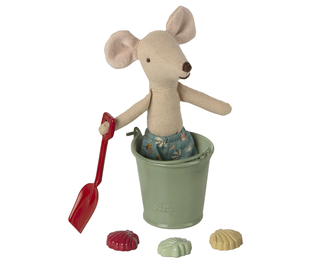 Maileg Strand Set-Schaufel Eimer Muscheln | Maus