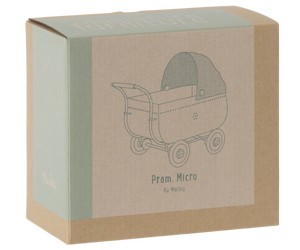 Maileg Puppenwagen Micro | Blau