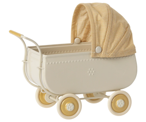 Maileg Kinderwagen Micro | Gelb