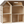 Maileg Mauseloch Bauernhaus – detailreiches Holzhaus für die Maileg Mäusefamilie, individuell dekorierbar mit Möbeln und Accessoires (ohne Inhalt).