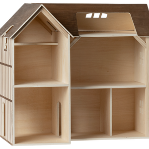 Maileg Mauseloch Bauernhaus – detailreiches Holzhaus für die Maileg Mäusefamilie, individuell dekorierbar mit Möbeln und Accessoires (ohne Inhalt).