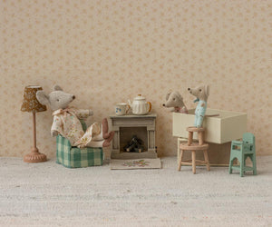 Maileg Kinderwagen Baby Rose | Maus