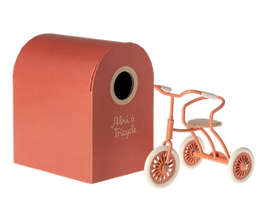 Maileg Dreirad Maus | Coral