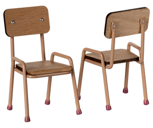 Maileg Table and Chair Set for Mice | Dark Powder
