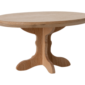 „Maileg ovaler Esstisch aus Holz in Natur für Mäuse – Miniaturmöbel fürs Puppenhaus“