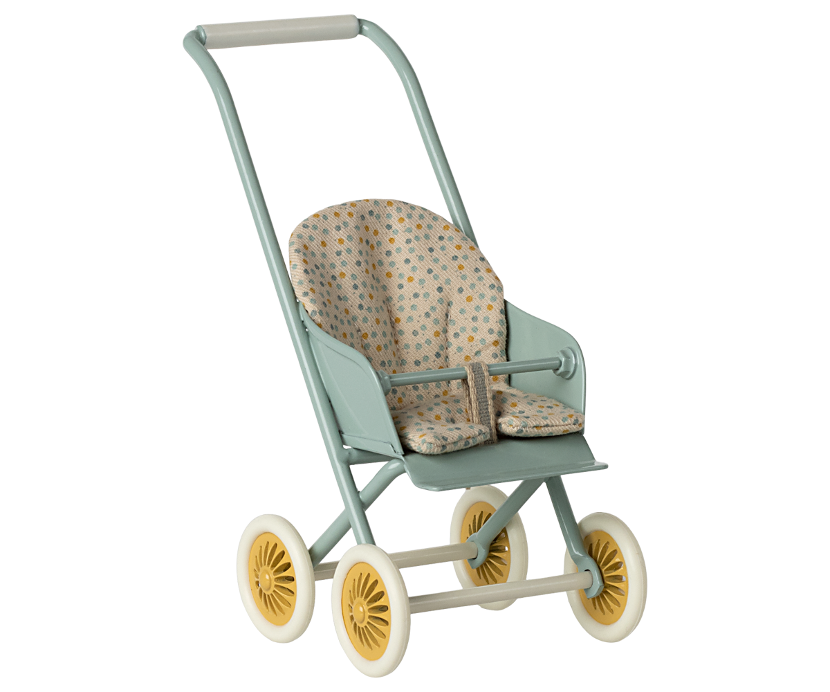 Maileg Kinderwagen Minze | Mikro