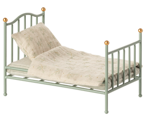 Maileg Vintage Bett Minze | Maus