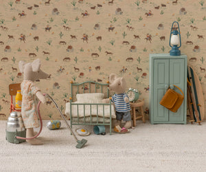 Maileg Vintage Single Bed for Mice | Mint