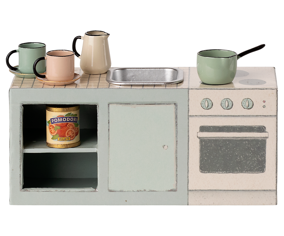 Maileg Küchentheke Maus | Mint