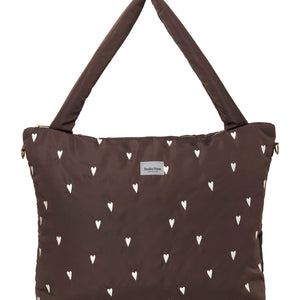 Sac à langer Studio Noos "Puffy" | Brown Hearts