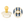 BIBS Studio Colour 2er Pack 0–6 Monate Pin Ivory / Vanilla Mix – runder Latex-Schnuller mit sanftem Schild aus der stilvollen STUDIO Collection.