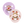 BIBS Studio Colour Ladybug 2 PACK Schnuller 0-6 Monate Violet Sky Mix