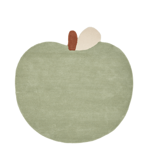 Ferm Living Getufteter Teppich Apfel | Tea Green
