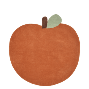 Ferm Living Getufteter Apfel-Teppich | Brown Clay