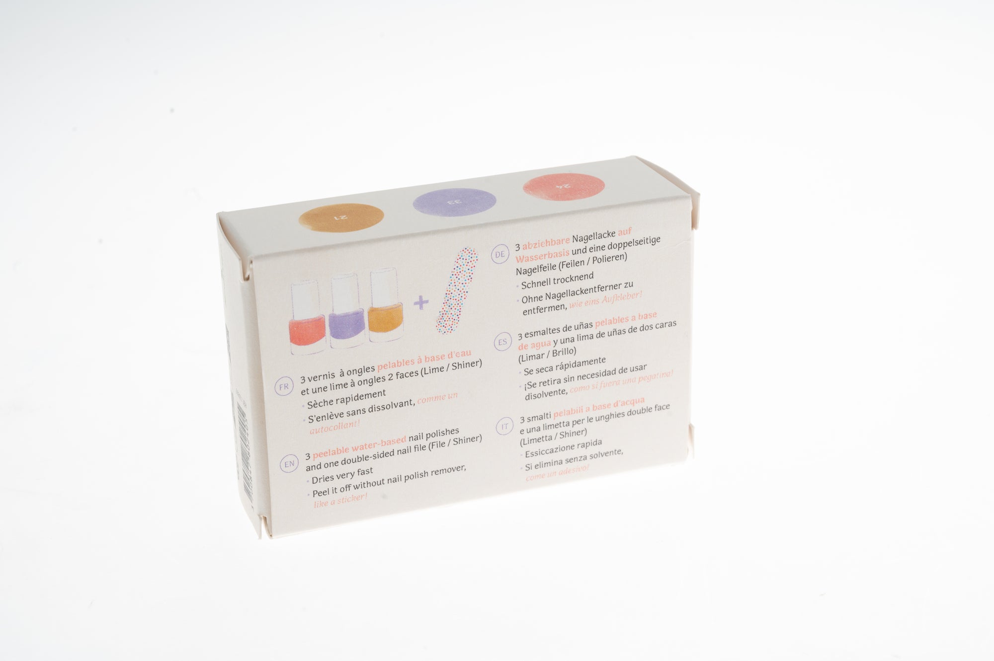Namaki Kindernagellack 3er Set | Sunset