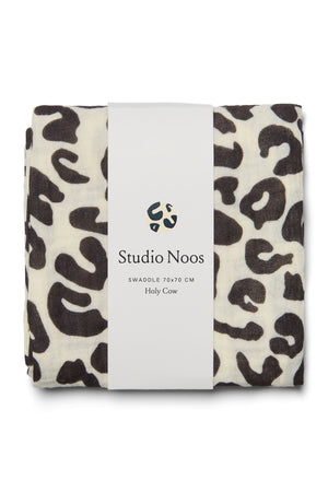 Studio Noos Mulltuch Bio-Baumwolle – Swaddle Print Medium | Holy Cow