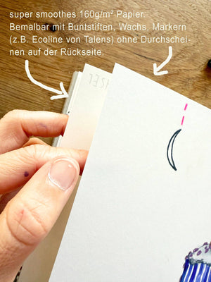 Halfbird "Skizzenbuch" nach Mona
