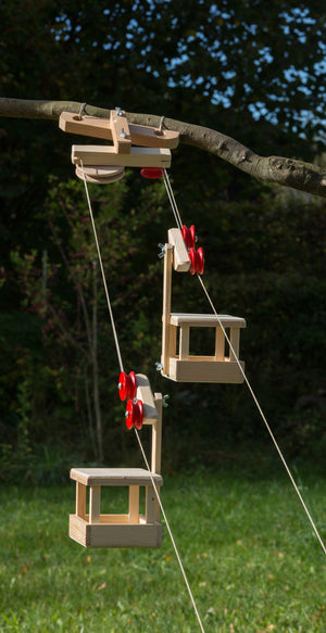 Kraul Large Pendulum Cable Car with Car and Mountain Station