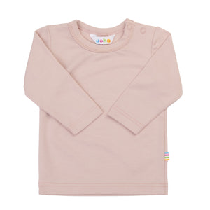 Joha Langarmshirt Baby - Bio Bambus | Dusty Rose