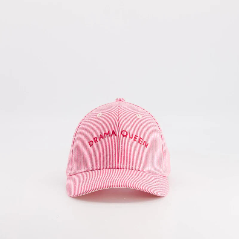 Chamaye Baseball Cap "Drama Queen" Pink | Kids & Adults