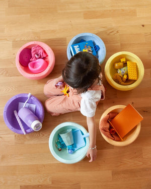 Stapelstein "Rainbow Pastel Bundle" 6+1 Set