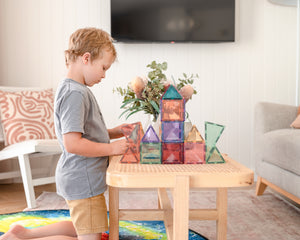 Connetix tuiles magnétiques "Pastel Starter Set Pack" 64 pièces
