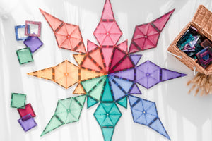 Connetix Tuiles Magnétiques "Pastel Mega Pack" 202 pièces