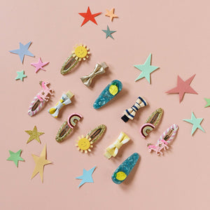 Rockahula Haar-Clips "Carnival Rainbow"