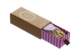 The Sticky Sis Club Shoulder Strap Sunset Lilac - Costa Green + Affogato Beige