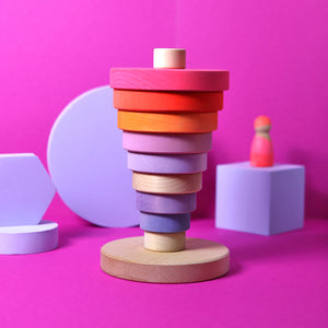 GRIMM'S Grosser Scheibenturm│ Neon Pink
