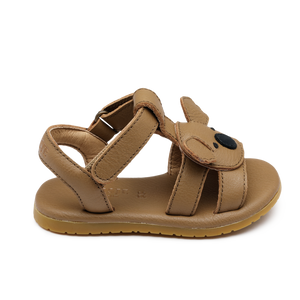 Donsje Sandalen "Mhalo Koala" Truffle Leather
