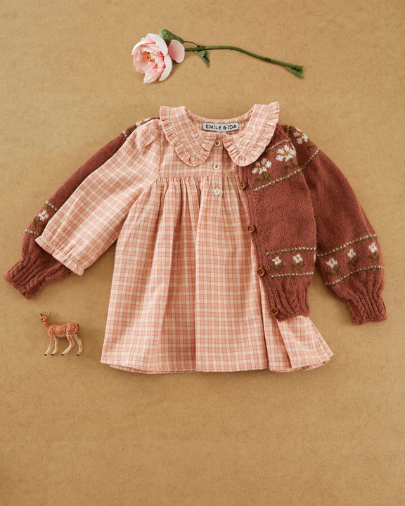 Emile & Ida Strickjacke "Marguerite" Violine