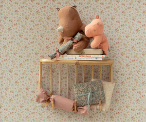 Maileg Safarifreunde Rhino Medium | Chocolate
