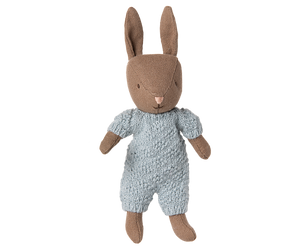 Maileg Mikro Hase | Blau Strickanzug